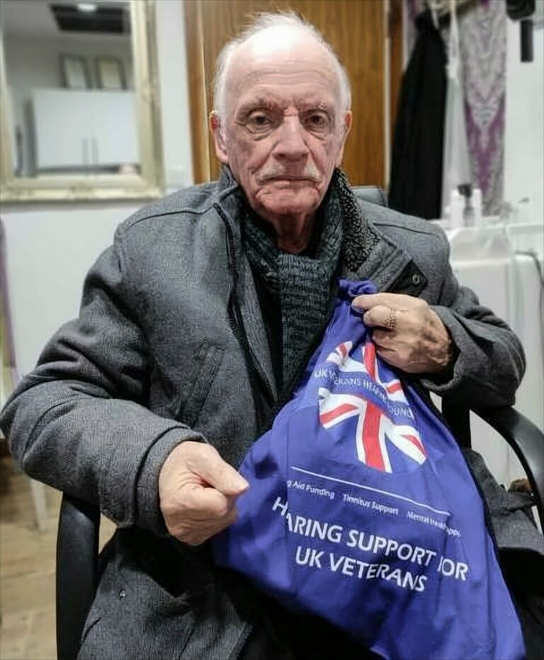 veteran receiving support