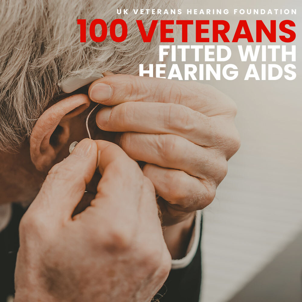 100 veterans fitted with hearing aids