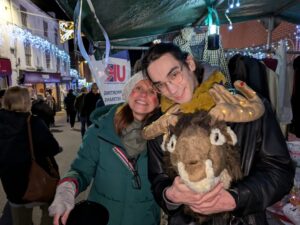 Christmas Lights Switch-On UKVHF Volunteers