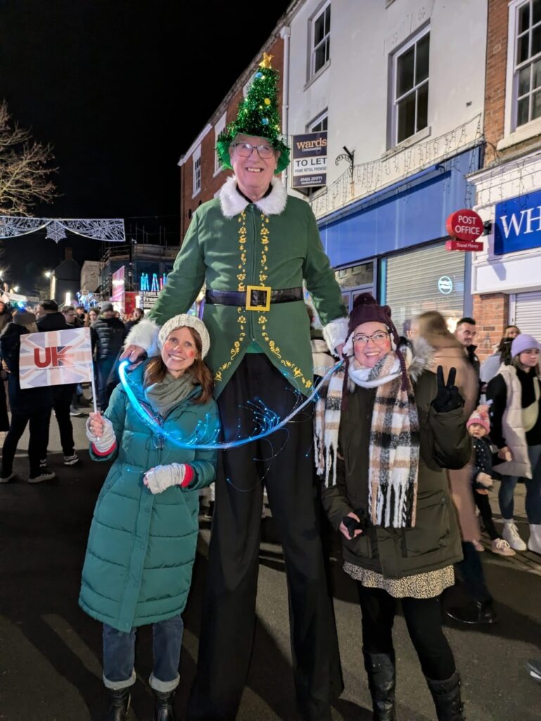 UKVHF Market Day at Christmas Lights Switch-On 2024